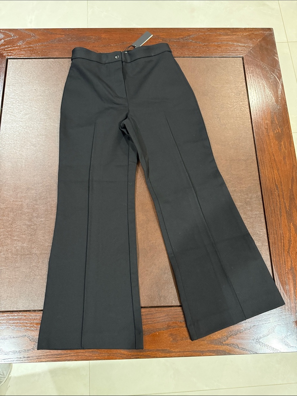 NWT banana republic xs Black Women's Tailored Flared Pants